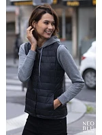 NEOBLU Arthur Women Dámská prošívaná vesta 24.3173 deep black