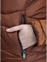 Dámská bunda BLH91C0022F Zlatá - PERSO Dámská bunda BLH91C0022F Zlatá - PERSO