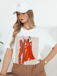 Dámské tričko COMDI bílé FashionStreet RY2584