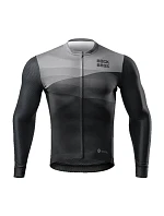 Cyklistický dres Rockbros 15120009003 s dlouhým rukávem, jaro/léto, velikost L – černý