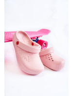 Dětské lehké pantofle Kroks Big Star II375007 růžove