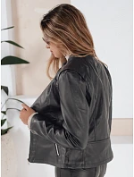 Dámská kožená bunda TY5201 černá - FashionStreet Dámská kožená bunda TY5201 černá - FashionStreet