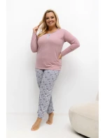 ~Piżama Plus Size model 221196 Forever Pink