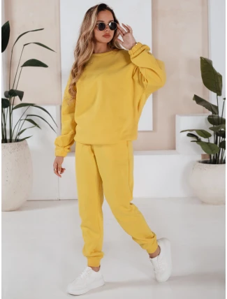 Dámská tepláková souprava ARIELLA PREMIUM žlutá FashionStreet AY0734