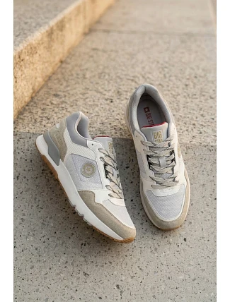 Pánské tenisky na platformě Big Star TT174032 Bílomodré