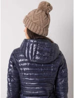 Dámská čepice.18 tmavě lila