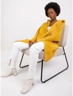 Dámský kabát MBM PL 1518.95P tmavě žlutý Dámský kabát MBM PL 1518.95P tmavě žlutý