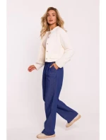 M807 Oříznuté medvídkové sako - ecru barva M807 Oříznuté medvídkové sako - ecru barva