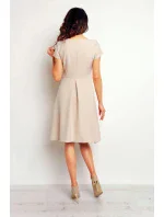 Dámské šaty M086 béžová - Infinite You