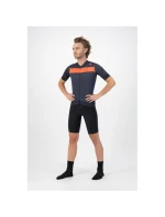 Rogelli pánský dres PRIME modro-oranžový 2XL