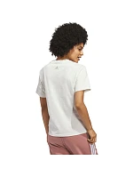 Dámské tričko adidas Cursive Wordmark Graphic T-shirt white KQ6404