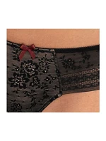 Fleur tanga 1354 black - RosaFaia