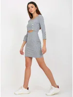 Šaty EM SK HS 20 311.20P šedá Šaty EM SK HS 20 311.20P šedá