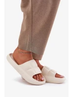 Dámské pěnové pantofle LEE MAYA SLIDER WOMEN LOW – béžové