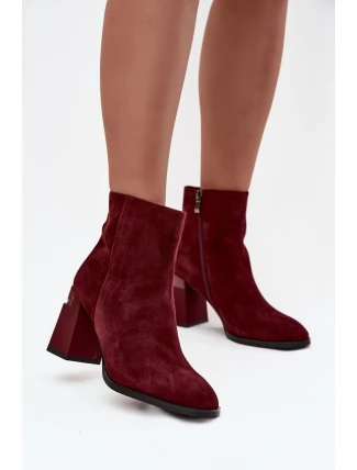 Boty na podpatku  model 219579 Step in style