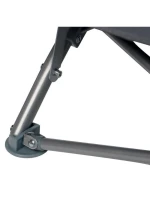 55x58x64cm Skládací šedé ploché cestovní sedadlo s polštáři