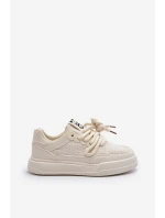 Dámské tenisky z ekokůže béžové Avanalis