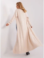 Cardigan AT SW 2395.30 světle béžová Cardigan AT SW 2395.30 světle béžová