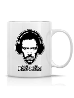 DR. HOUSE - klasický bílý keramický hrníček 300 ml DR. HOUSE - klasický bílý keramický hrníček 300 ml