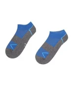 Pánské kotníkové ponožky Wola Sportive W91.1N3 Ag+ vzor