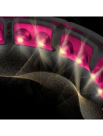 HHM16 HULA HOP ČERNÁ/RŮŽOVÁ S MAGNETY A ZÁVAŽÍM + POČÍTADLO HMS HHM16 HULA HOP ČERNÁ/RŮŽOVÁ S MAGNETY A ZÁVAŽÍM + POČÍTADLO HMS