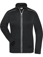 Daiber JN 897 Dámská pracovní pletená fleece bunda - Solid 02.0897 black/black Daiber JN 897 Dámská pracovní pletená fleece bunda - Solid 02.0897 black/black