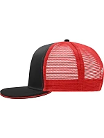 Daiber MB 6635 6 panelová Pro síťovaná sandwich kšiltovka 03.6635 black/red