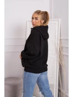 Mikina s kapucí černá Mikina s kapucí černá
