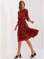 LK SK 507496 šaty.27P kaštanová