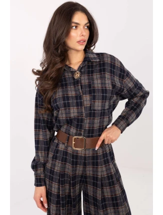 Košile s dlouhým rukávem model 220041 Italy Moda Košile s dlouhým rukávem model 220041 Italy Moda