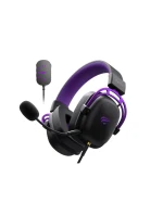 Herní sluchátka Havit H2002+U (černo-fialová)