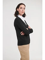 Russell Athletic 715F Dámský pletený cardigan s výstřihem do V 11.715F black