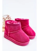 Dětské zateplené sněhové botky Fuksja Gooby