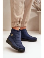 Dámské Zateplené Sněhule Tmavě Modré Helis Dámské Zateplené Sněhule Tmavě Modré Helis