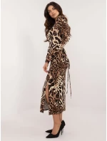 Šaty LK SK 509792 3.37 černá a béžová Šaty LK SK 509792 3.37 černá a béžová