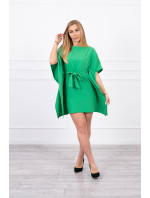 Šaty batwings Oversize světle zelené