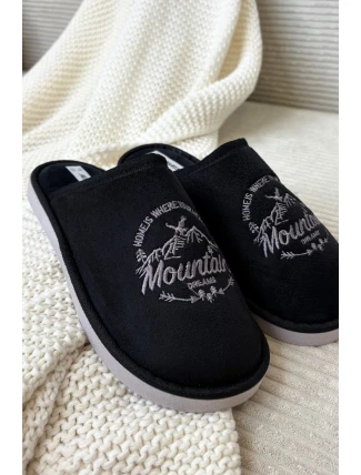 Pánské nazouváky Tiranne – černé