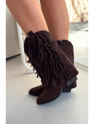 Boty na podpatku  model 222718 Step in style