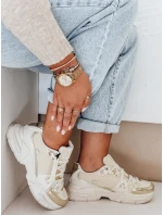 FashionStreet béžové dámské tenisky ZY1016 FashionStreet béžové dámské tenisky ZY1016