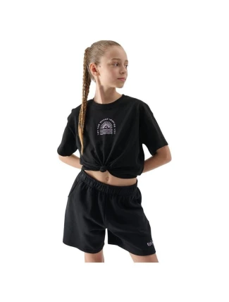 Dívčí top s potiskem 4F 4FJWSS25TTSHF1872-20S