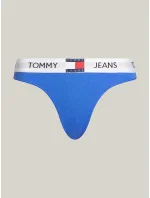 Dámské tanga UW0UW04956 C6H modré - Tommy Hilfiger Dámské tanga UW0UW04956 C6H modré - Tommy Hilfiger