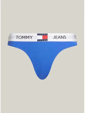 Dámské tanga UW0UW04956 C6H modré - Tommy Hilfiger Dámské tanga UW0UW04956 C6H modré - Tommy Hilfiger