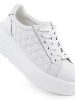 Filippo W DP7285 PAW639B prošívané polobotky na platformě dámské