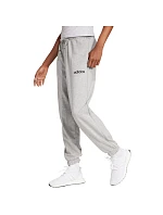 Dámské kalhoty adidas Essentials Linear French Terry Cuffed světle šedé JC5953 dámské