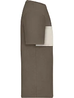 Daiber 8049 Tričko z bio bavlny "Colour-Block" 02.8049 muddy brown/sandstone Daiber 8049 Tričko z bio bavlny "Colour-Block" 02.8049 muddy brown/sandstone