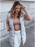 Dámská vesta KERIS fialová FashionStreet TY2924 Dámská vesta KERIS fialová FashionStreet TY2924