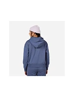 Dámská mikina ROSSIGNOL W WATERFALL H RELAX SWEATSHIRT modrá dámská