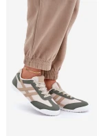 Nízké Tenisky Dámské Béžovo-Zelené Eezore