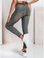 Dámské úzké džíny s páskem modré FashionStreet UY2810 Dámské úzké džíny s páskem modré FashionStreet UY2810