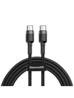Kabel Baseus CATKLF-GG1 (USB typ C M - USB typ C M; 1m; barva šedočerná)